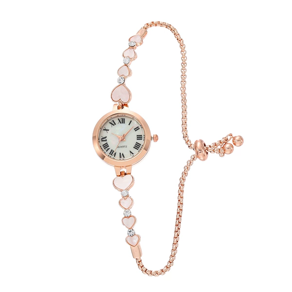 Golden, pink gold