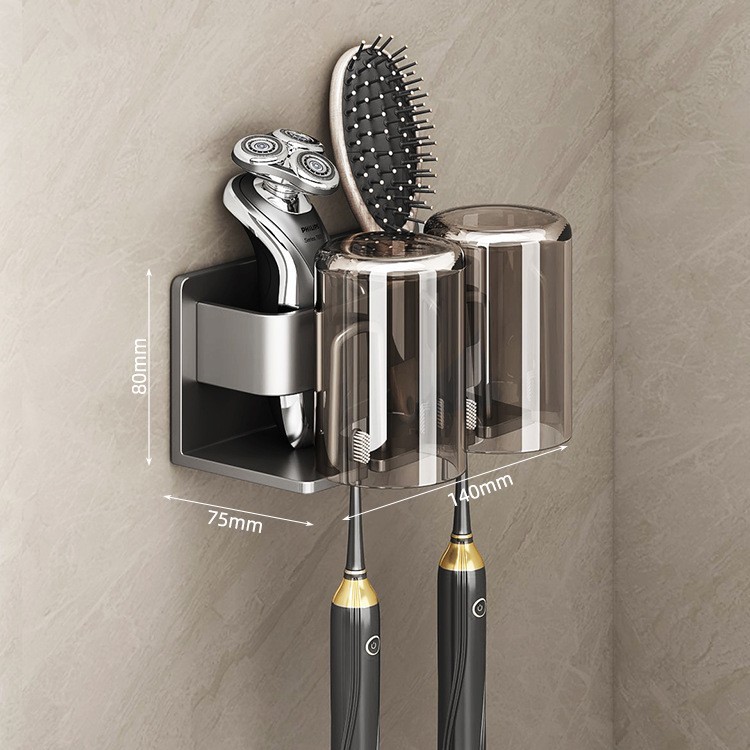 2구 칫솔꽂이[컵 2개 포함]