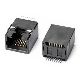 ��ɫ8pin rj45ĸ�^�B����SMT rj45�B�����˿�rj45ĸ���W�ڲ���