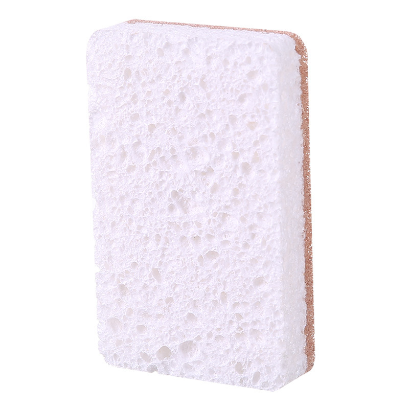 Sisal pulpa de madera de algodón estropajo de cocina absorbente antiadherente plato de aceite Toalla de trapo cepillo de esponja cepillo al por mayor Amazon