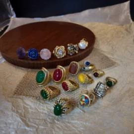 耳钉;首饰套装;项链