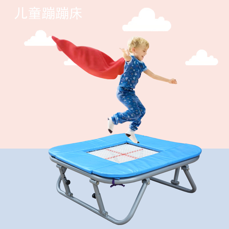 Children Adult Universal Fitness Trampoline Liftable Trampoline Indoor and Outdoor Universal Sports Weight Loss Long High Trampoline