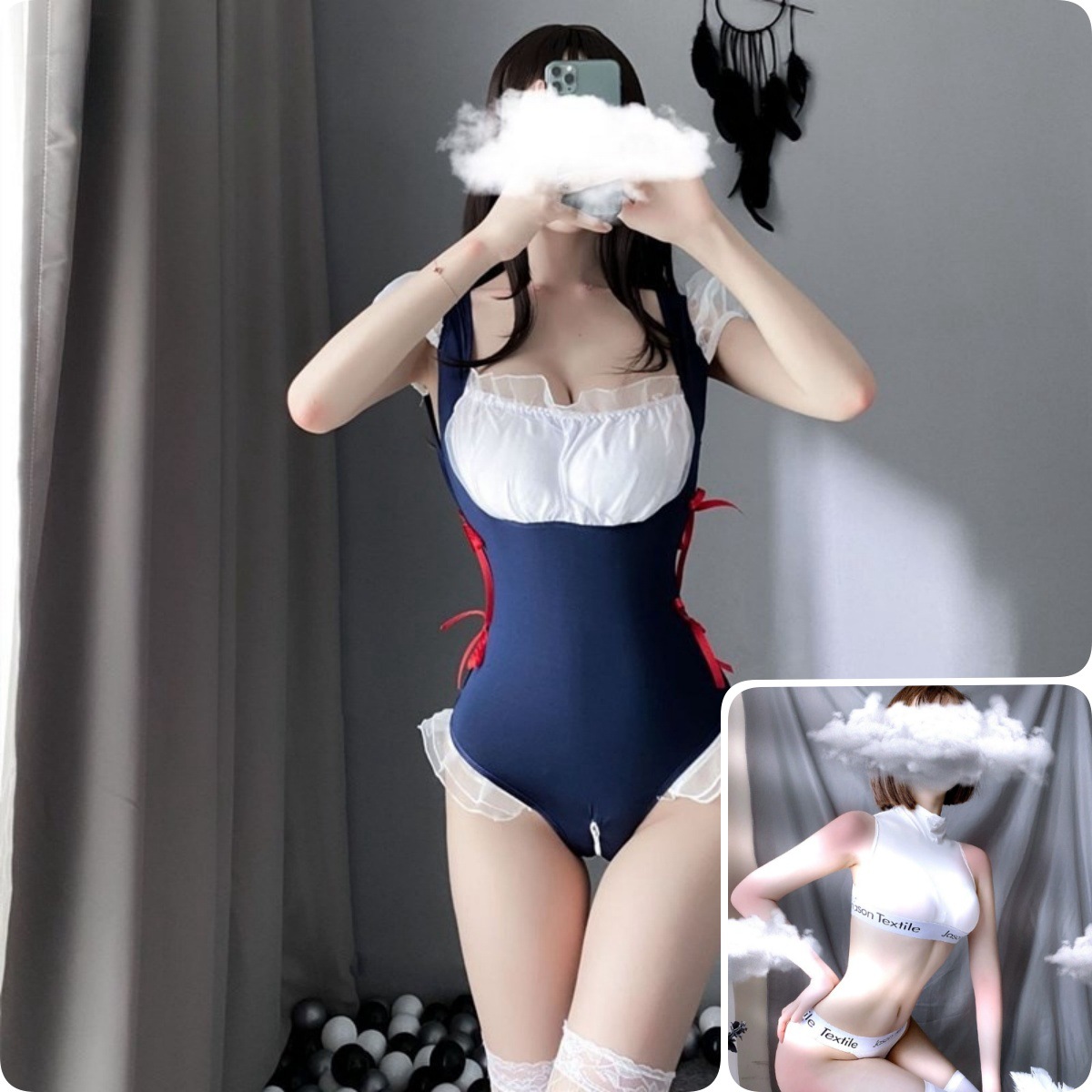 퓨어디망 메이드 점프수트(블루) +0966 프라이빗 스포츠 저지
