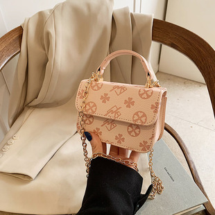 2025 New Fashion High-end Fashionable Small Square Bag Design Niche All-match Children's Shoulder Crossbody Handbag