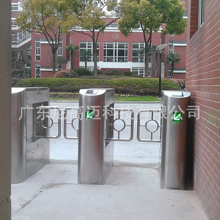 工厂批发摆闸全高旋转门 十字转闸 三棍闸厂家 学校小区转闸 翼闸