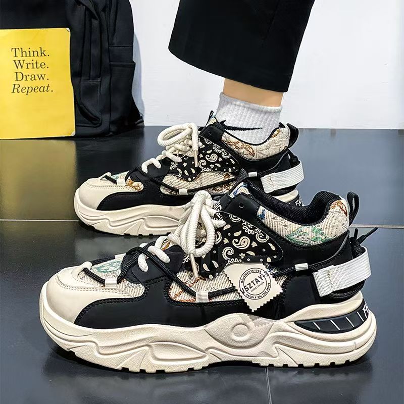 Zapatos de hombre 2026 nueva primavera juvenil casual zapatos deportivos de carreras estudiantes de suela gruesa antideslizante zapatos de moda para hombre