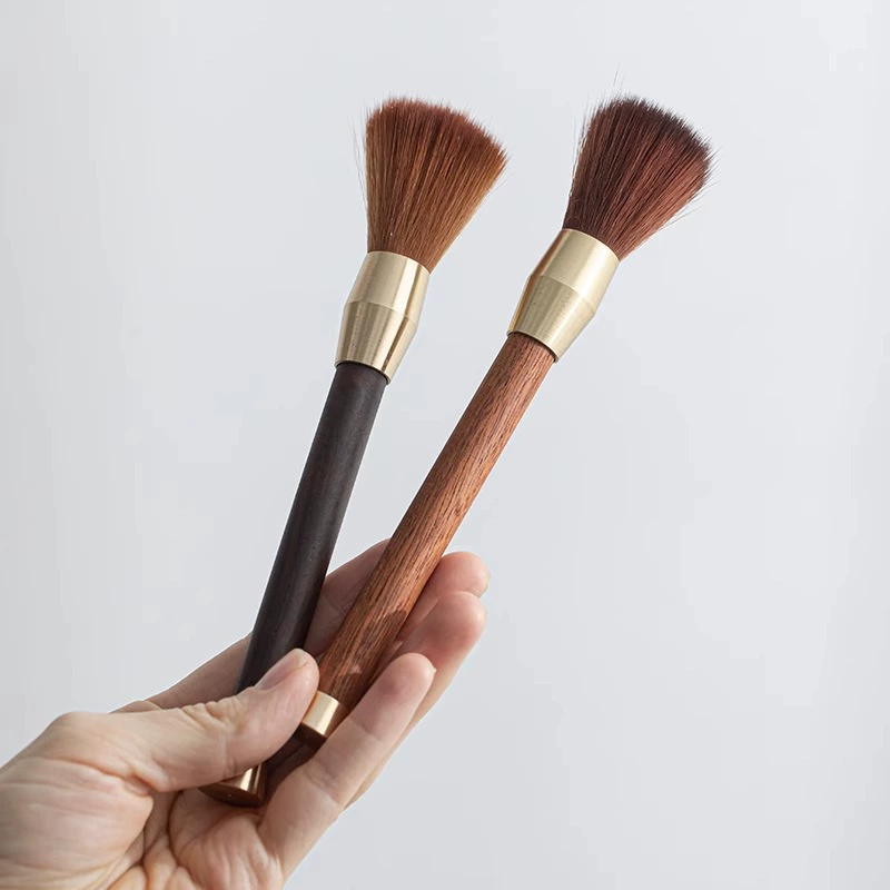 Кофейная щетка Щетка для чистки мясорубки с деревянной ручкой для очистки стола Мягкая щетка для чистки безворсового кофейного порошка