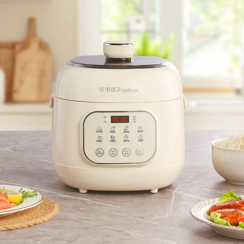 Royalstar Titanium Electric Pressure Cooker Household 0-Coating Inner Pot Electric Pressure Cooker Antibacterial Smart Reservation Quick Cooking