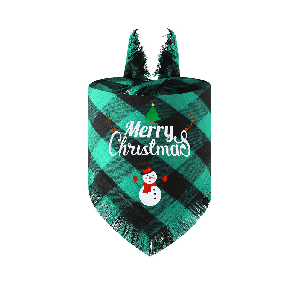 Verde y Negro muñeco de nieve