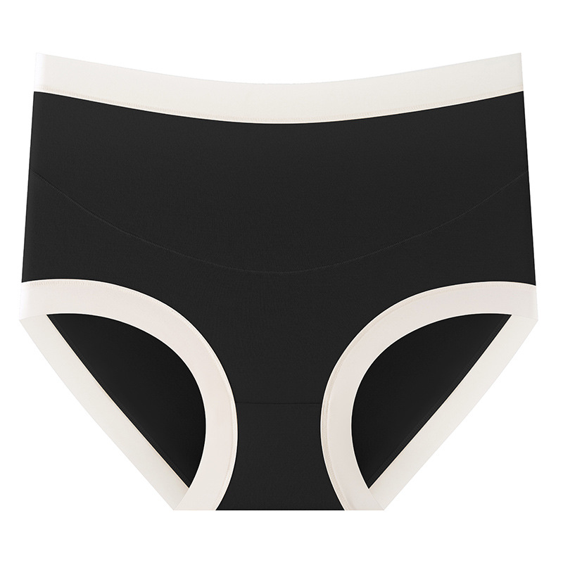 Ropa interior de maternidad, entrepierna antibacteriana de algodón puro para mujer, embarazo medio y tardío, soporte para el abdomen, cintura alta, pantalones cortos de gran tamaño sin costuras, estilo delgado y refrescante
