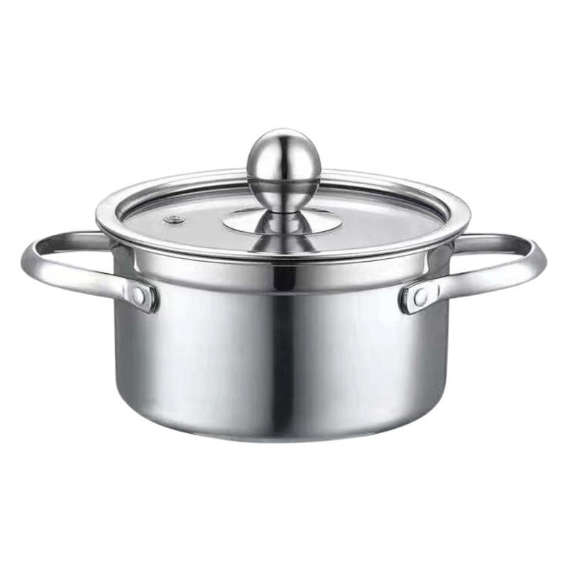 Commercial single small hot pot induction cooker one person one pot small soup pot self-service small hot pot Shabu Pot Mandarin duck pot wholesale