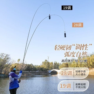 新品羽竹超轻超细鱼竿28调19调台钓竿手竿