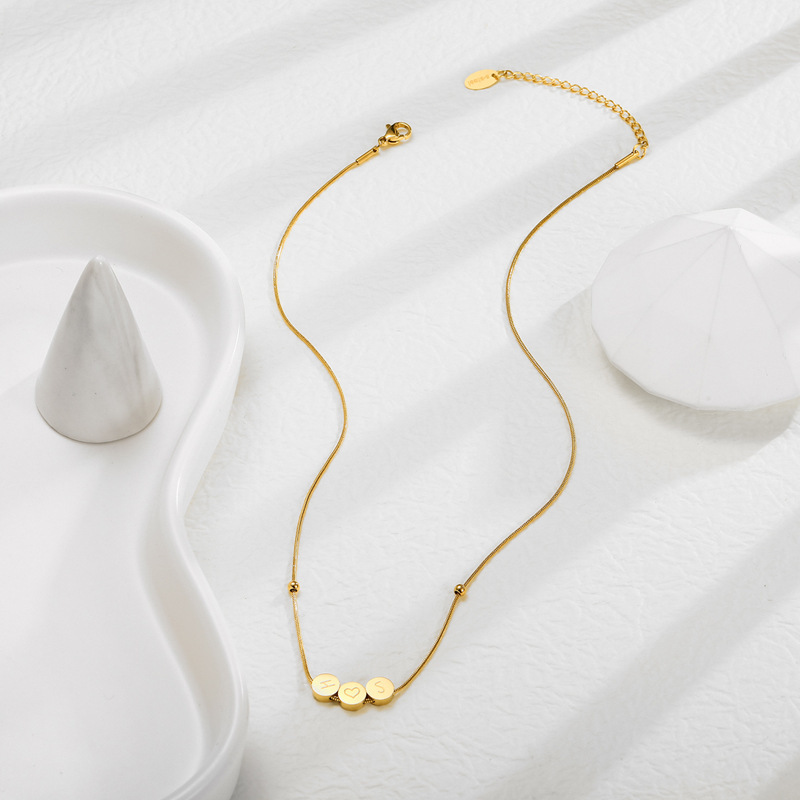 Oferta especial experiencia europea y americana joyería de acero titanio vacío galvanoplastia no decoloración no alérgica joyería pendientes collar fábrica al por mayor