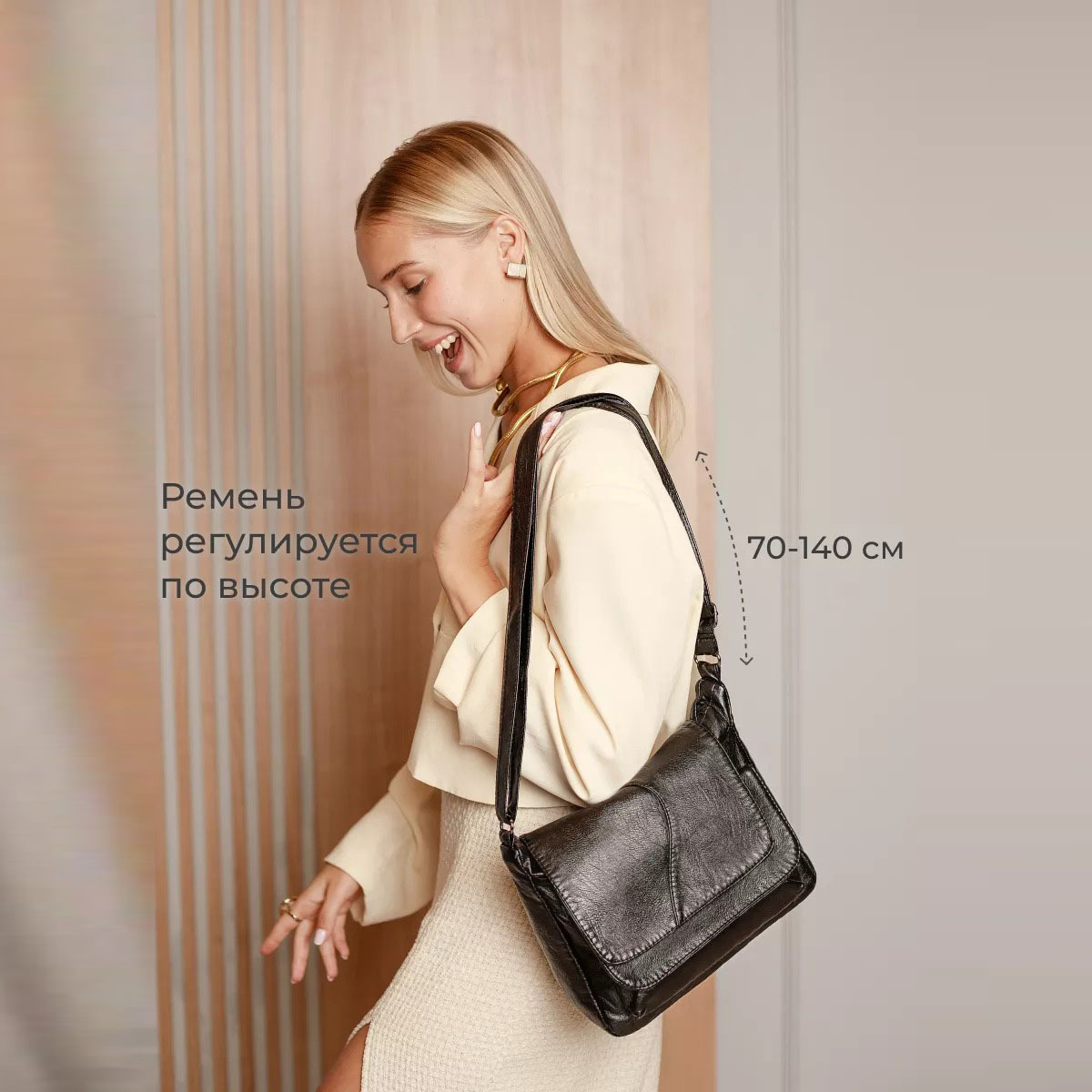 Borsa a tracolla alla moda, nuova borsa a tracolla classica di grande capacità, borsa da donna monospalla semplice e alla moda_voghion.com