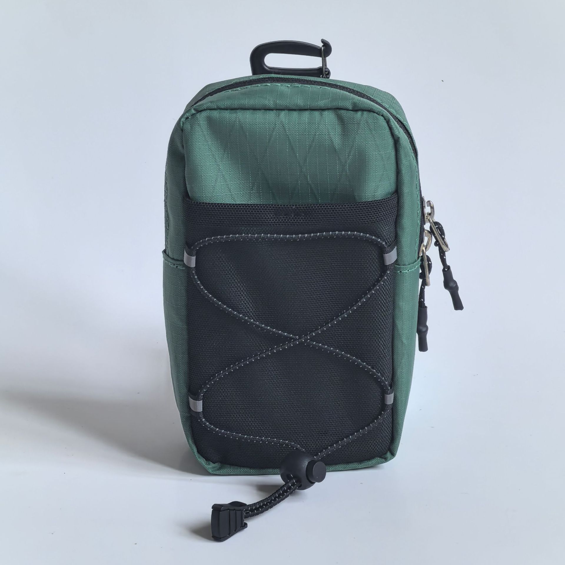 Mobile phone bag x-pac-green (black rope)