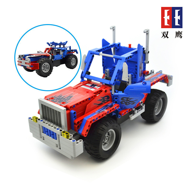 レゴダブルイーグルリモコンビルディングブロックレーシングモデルボーイ組み立てスポーツカーおもちゃ誕生日ギフト卸売と互換性があります|undefined
