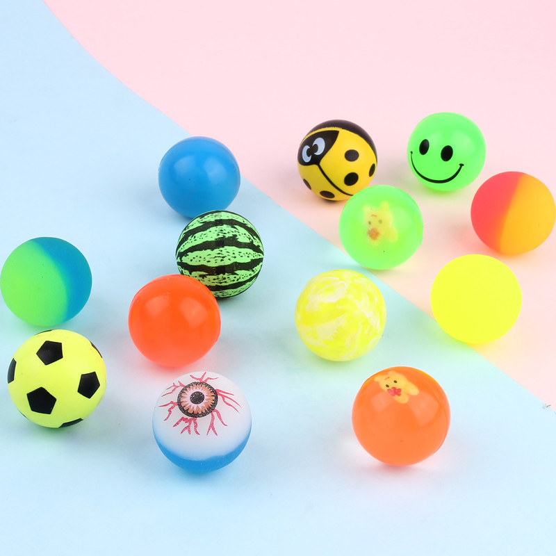 No. 32 bola de primavera un dólar máquina de torsión de huevos bola de primavera juguetes para niños bolas de primavera bolas de salto bolas de salto bolas de primavera niños pequeños regalos escolares