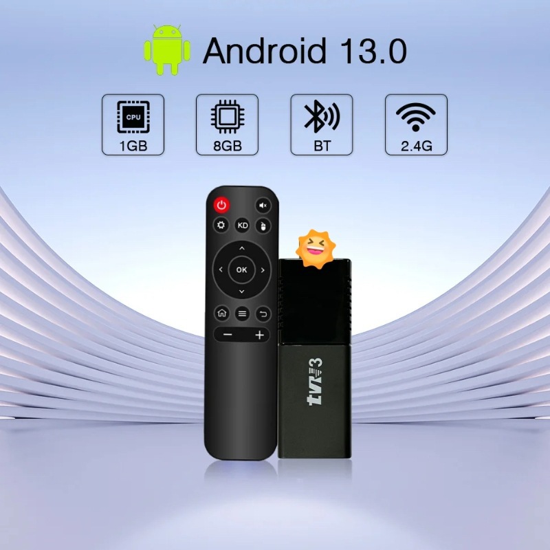 Comercio exterior TVR3 doble banda 4K HD decodificador de red inteligente Android 15 exportación internacional exclusiva