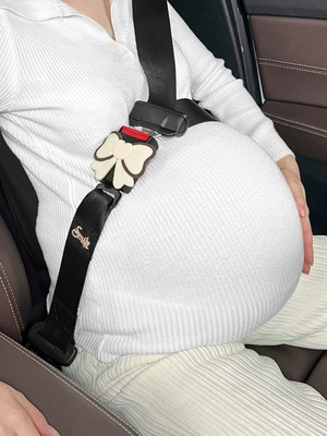Car seat belt: Extended Belly Support, Bow-Tie Seatbelt