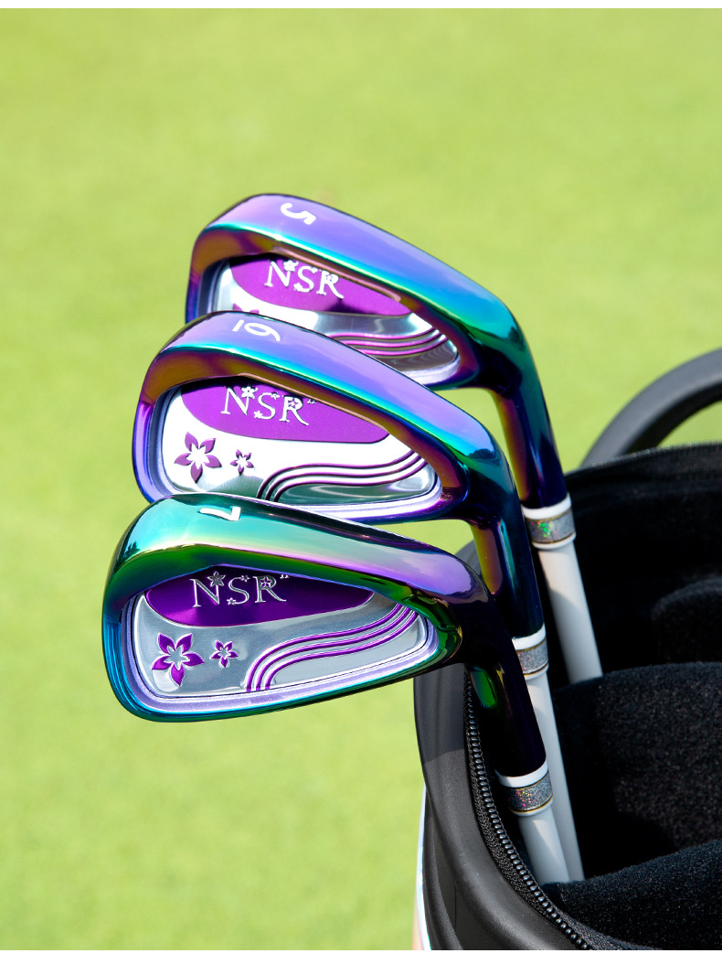 Gậy golf số 7 nữ PGM NSR thế hệ 2 đầu thép không gỉ — Thanh thép sắt số TIG026-7, TIG026-7 Sắt cacbon cấp L chi tiết 6