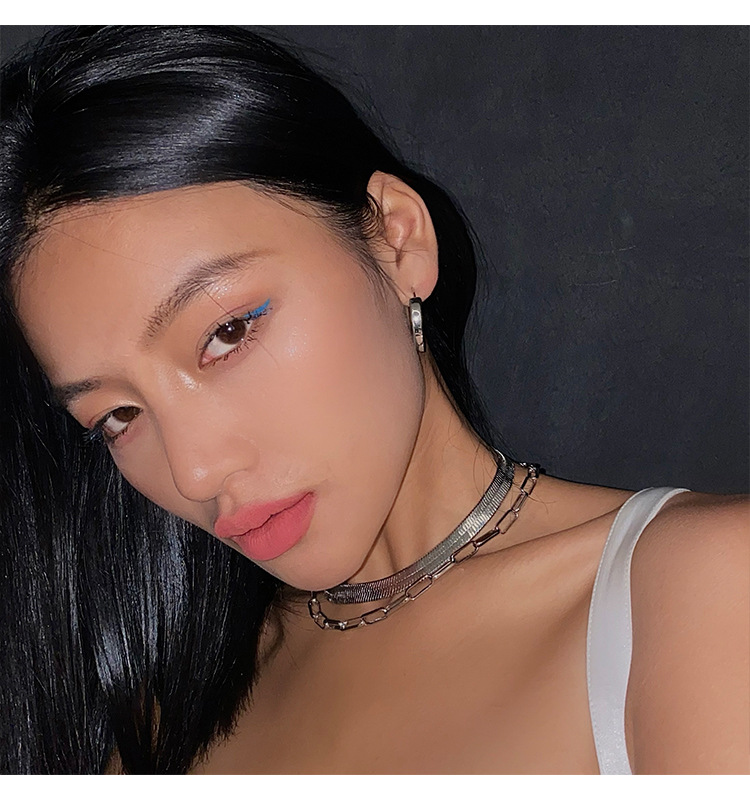 10g Weight Earrings Classification 1 Pair Quantity Daily Occasion Metal Material Geometric Pattern Women'S Gender Plating Design Fashion Style 1 Pair Fashion Geometric Metal Plating Women's Earrings 3