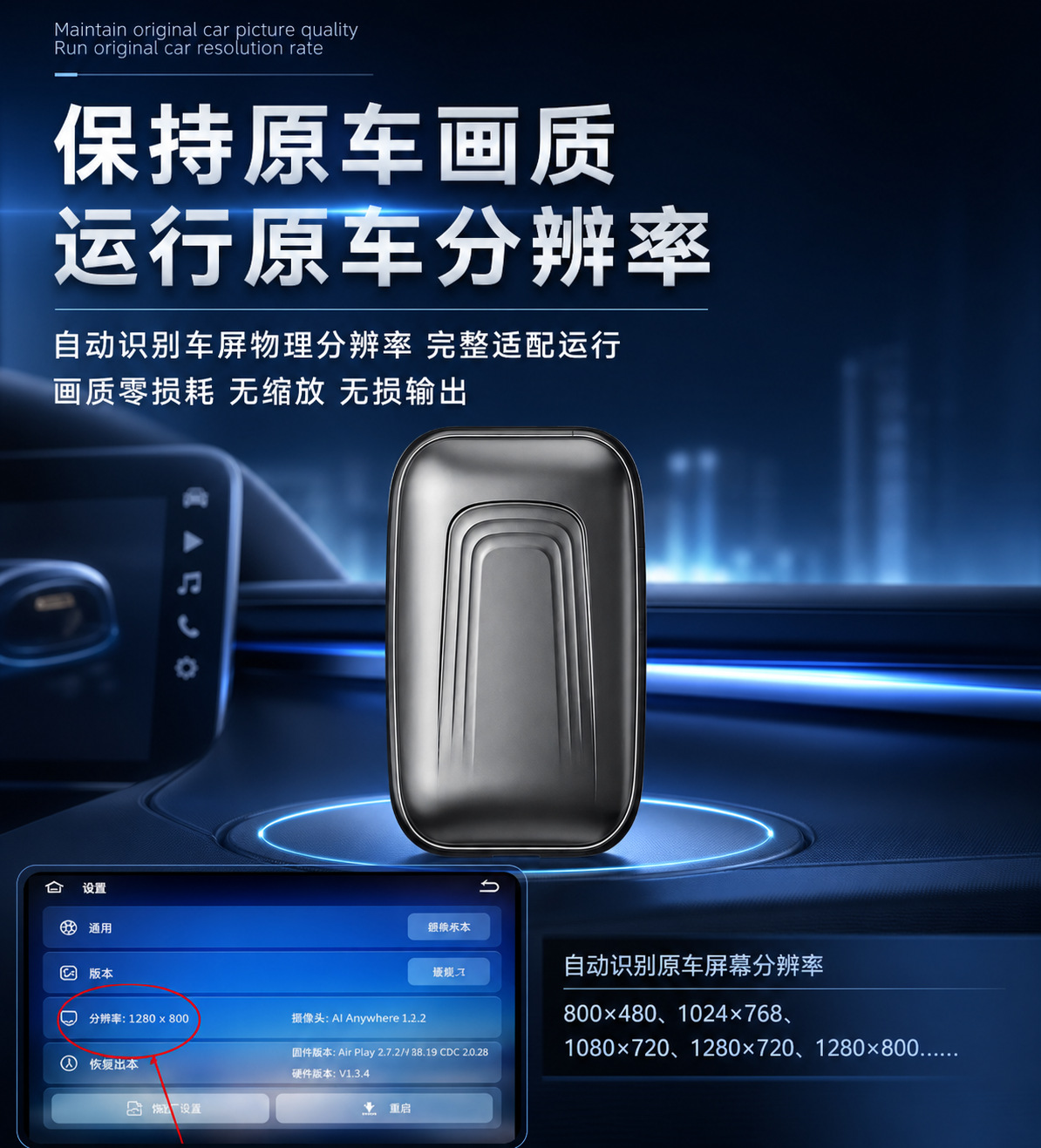 BMW original car CarPlay converted to Huawei HiCar/Android Auto, wired to wireless for Apple, Android, and Huawei