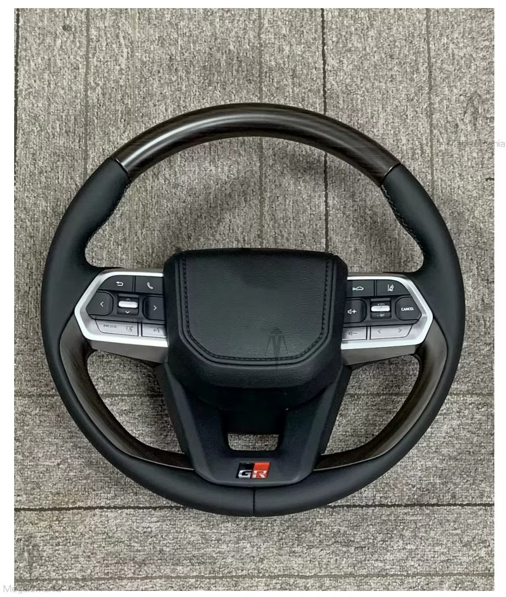 Suitable for Toyota Cruiser Lc300 Lc200 Lc150 Fj70 Fj200 Modified Peach Wood Steering Wheel