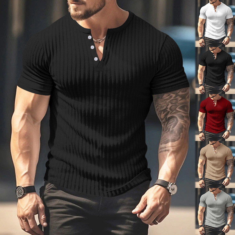 189g Weight Short Sleeve Sleeve Length Regular Sleeve Sleeve Type Polyester Fabric Type Regular Top Length T-shirt Tops Type Casual Occasion Round Neck, Collarless Neckline Breathable Function Slim Fit Type Solid Color Pattern Summer Season Men's Gender Simple Style Style Wholesale Men's Simple Style Solid Color Short Sleeve Men's Tops 1