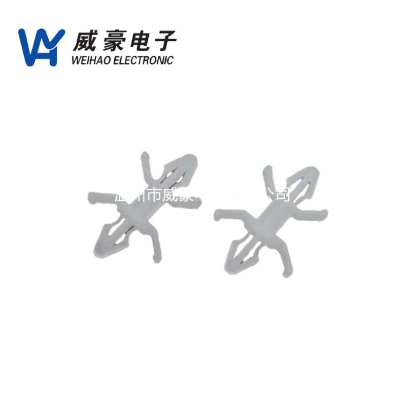 双头飞机架间隔柱 线路板支撑架飞机型线夹 PC板隔离柱