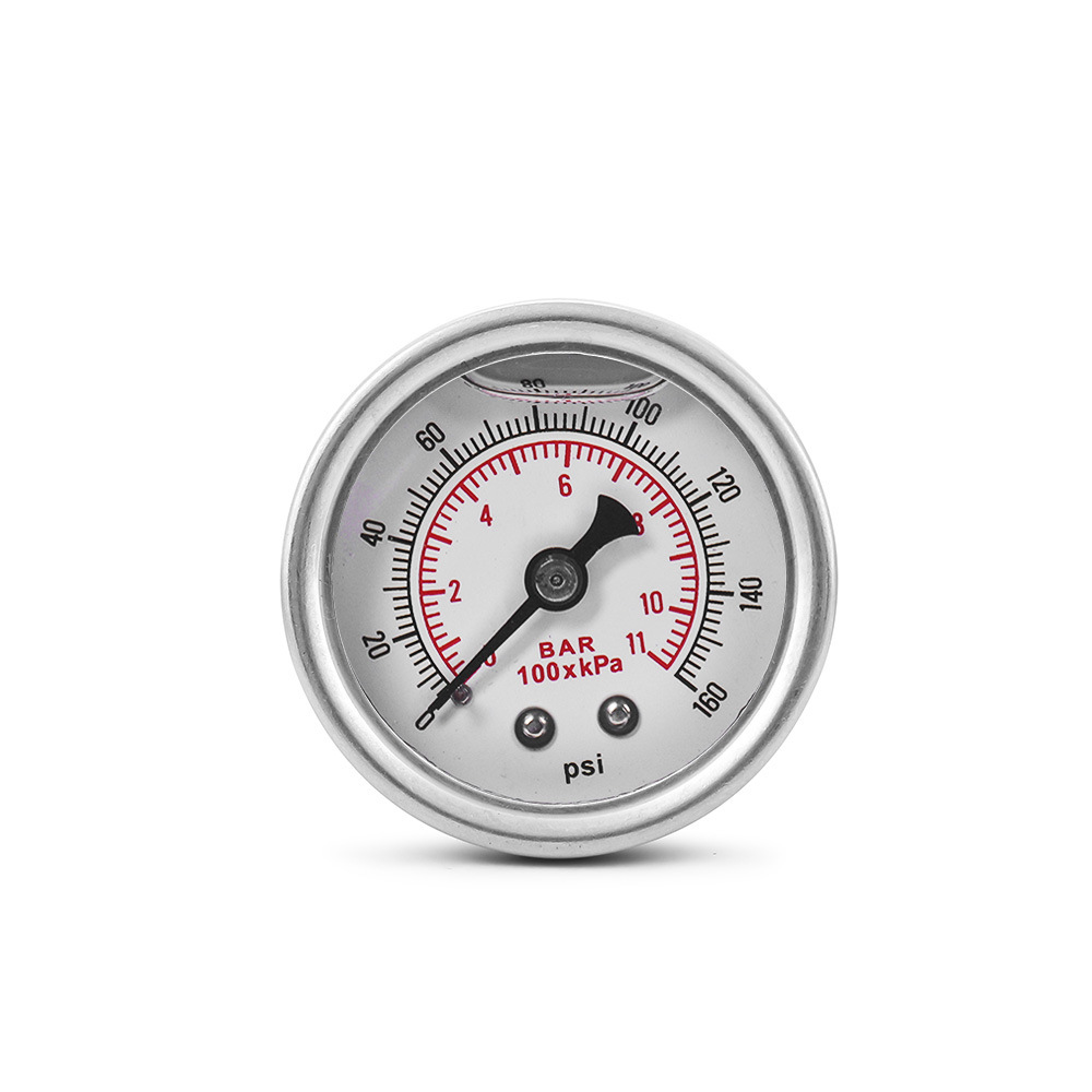 Car 12V Universal Modification Parts Fuel Pressure Gauge 1/8Npt Connector Regulator Pointer Type Hydraulic Pressure Gauge