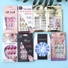 Nail stickers for nails, removable fake nails for manicure, new collection, ready-made product