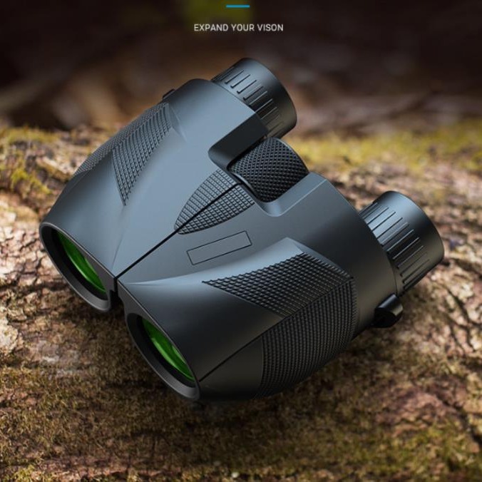 新款保罗双筒望远镜10x25高清双筒夜视迷你户外望远镜