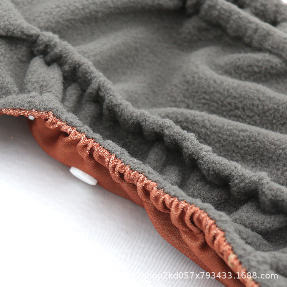 INS impresión digital de estilo occidental pañales de carbón de bambú pantalones de entrenamiento de fugas a prueba de agua anti-lado transfronterizo en stock pañal de tela