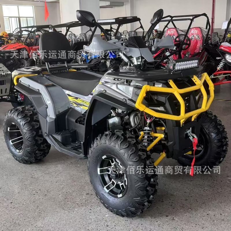 氷雪遊戯設備カー丁スノーバイク観光スポット四輪ATV200CC氷上自転車スノータンク|undefined