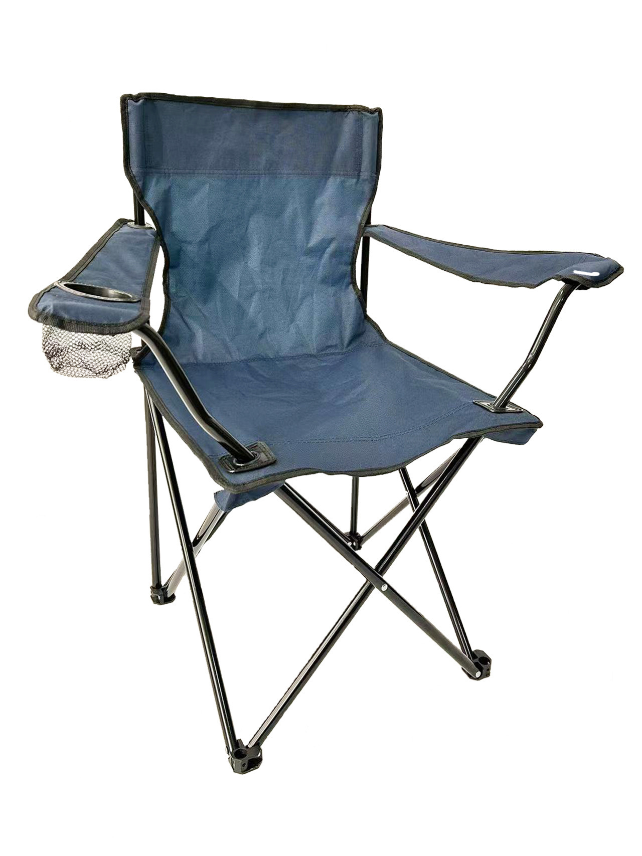 silla plegable al aire libre acampamiento portátil respaldo reposabrazos silla plegable acampamiento taburete de pesca silla de playa de tela de Oxford