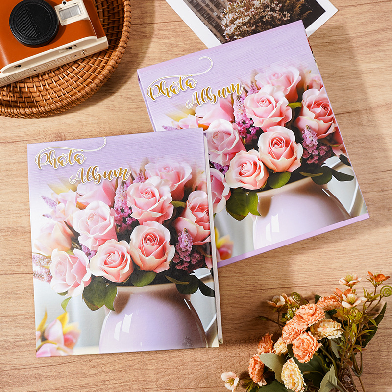 4R 6-Inch 200-Sheet Boxed Insert Photo Album Large-Capacity Photo Storage Album Cross-Border Wholesale Dropshipping Album