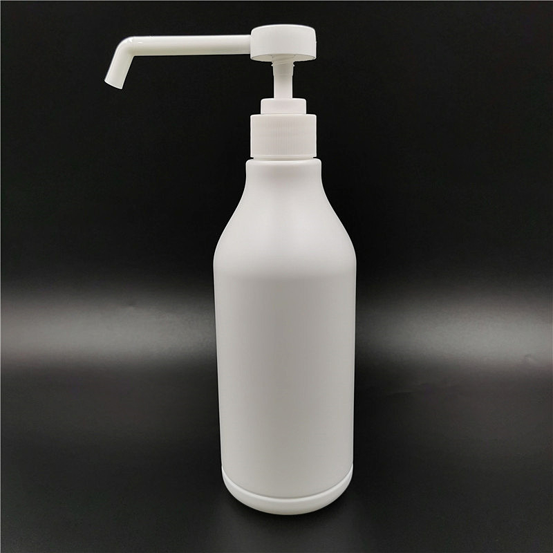 500ml消毒液喷雾瓶 hdpe圆柱形家用浇花瓶 500ml塑料瓶