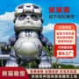 打卡城市地标科技雕塑