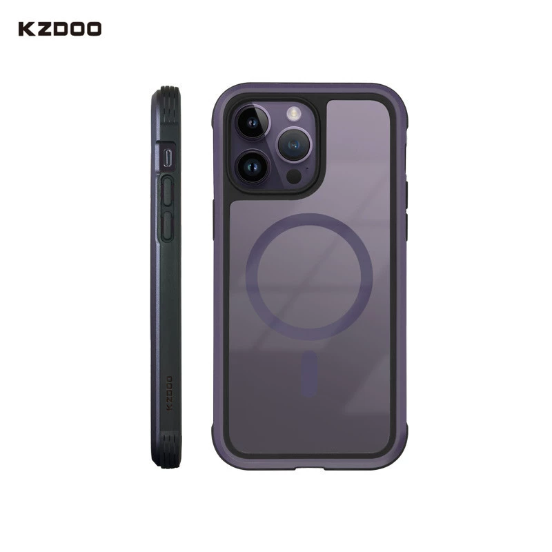 KZDOO для Apple iPhone 14, чехол MAG ARES с магнитным всасыванием и металлической рамкой, ARES iPhone14 Pro Max