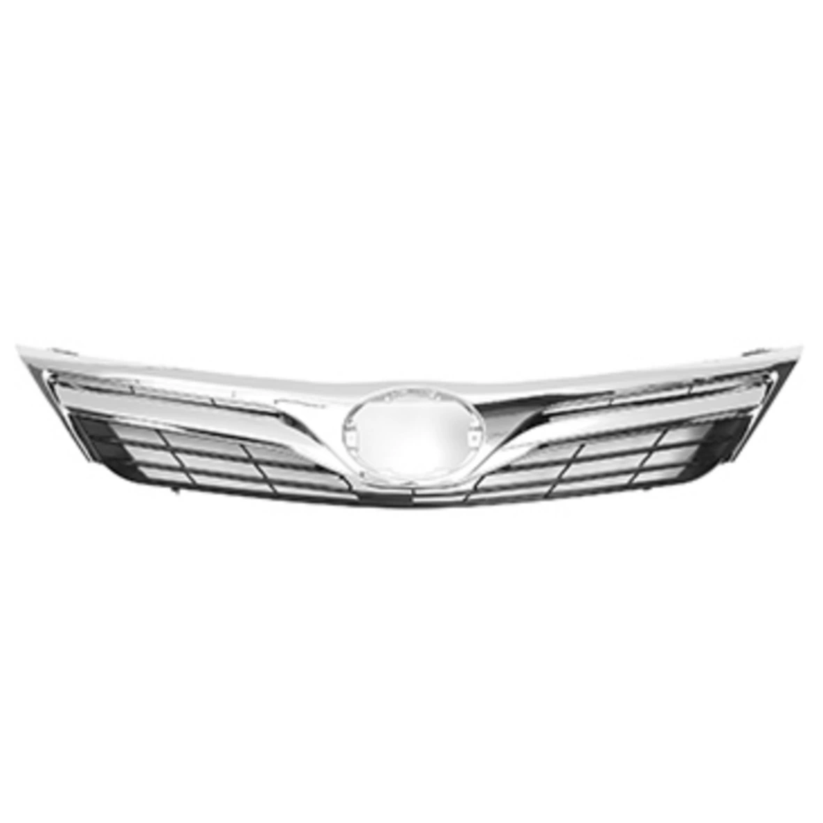Подходит для Toyota Camry LE 2012 года, модифицированная черная сетка из АБС-пластика.