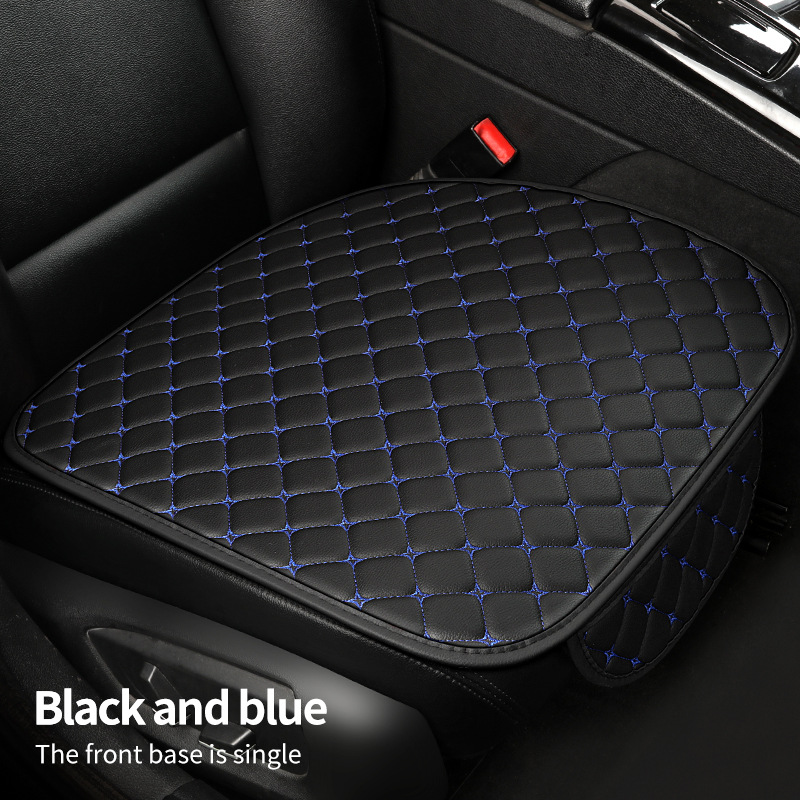 Cojín de asiento de automóvil transfronterizo, cojín de asiento de cuero de tres piezas, cojín de asiento de automóvil de cuero, asiento de automóvil general