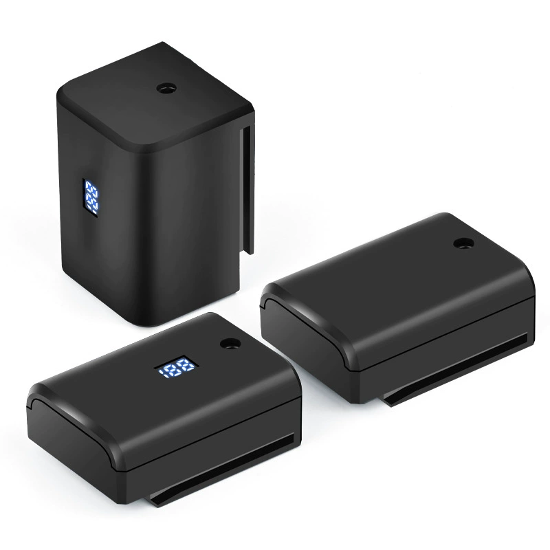 Level meter battery digital display large capacity Big Mac flat push battery infrared laser level meter lithium battery wholesale