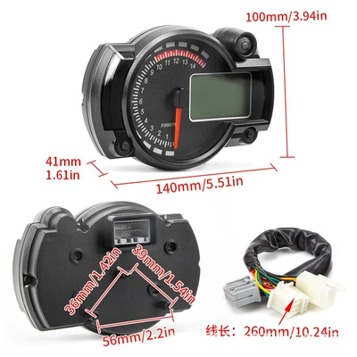 Off-road motorcycle universal LCD Motosiklet cihazları