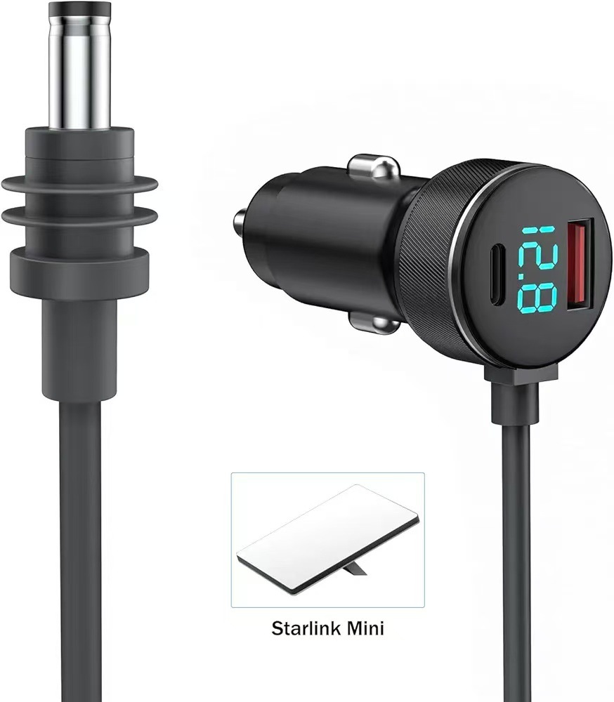 Cross-Border Hot-Selling Amazon Popular Car Cigarette Lighter 3m Waterproof Car Charging Source Line Dc Charger Manufacturer Wholesale
