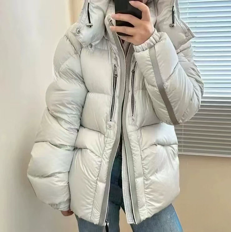 Высокая версия M Home ALYX Song Qian Съемный пуховик с капюшоном