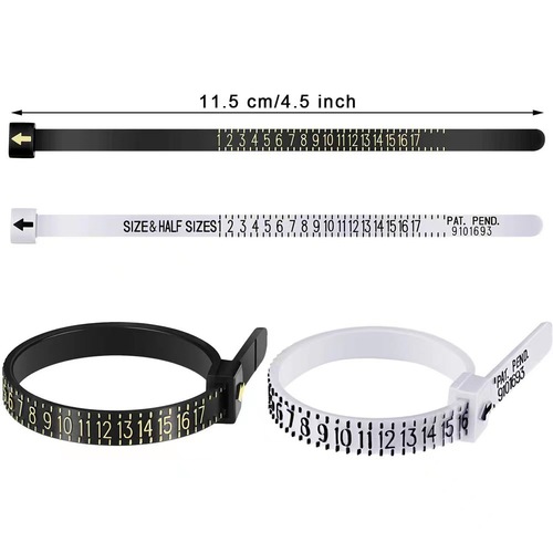 Ring measuring ring measuring tape measuring strip finger measuring standard soft ruler belt type plastic size tool