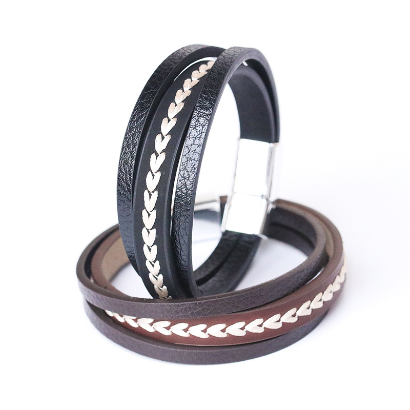 Trend woven bracelet stainless steel
