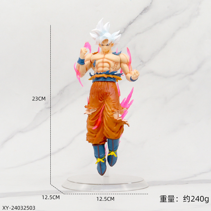 Juego de moda anime Dragon Ball Sun Wukong mano accesorios de modelos periféricos Wujita Veget Saiyan Gift