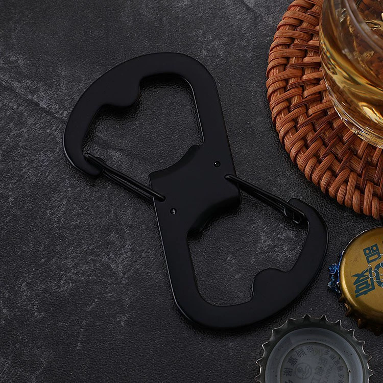 The bottle opening device stainless steel 8 -character buckle up the mountainer clinker fast hanging key lock buckle buckle backpack buckle s -type buckle S buckle