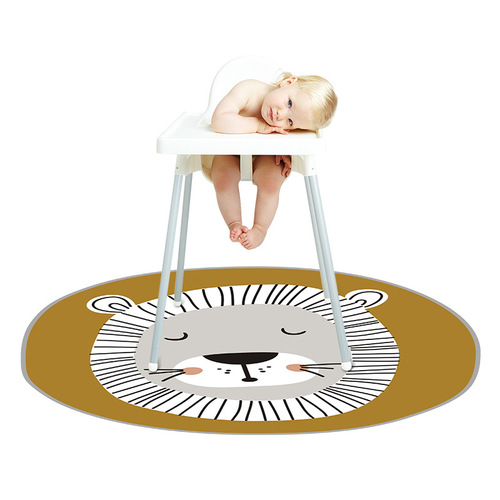 Baby crawling mat thick baby anti-slip cartoon outing portable home crawling mat children's floor mat anti-dirty mat